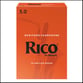 Rico Baritone Saxophone Reeds #1.5 Pack of 3 reeds